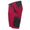 Planam Shorts Norit Herren Gr. S rot/schwarz Produktbild-Vorschau 3