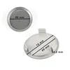 4x Universal Radnabenkappe Nabendeckel Felgendeckel Grau ø Produktbild-Vorschau 7