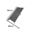 Luaro KX3218 Zatahovací boční markýza 160 x 300 cm, šedá Náhled obrázku produktu 10