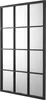 Wandspiegel ’Cupello’ Fensterspiegel 90x60 cm Schwarz, matt Produktbild-Vorschau 2