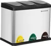 SONGMICS Mülltrenner 3 x 8,0 l edelstahl Produktbild-Vorschau 9