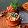 Wilmax Tasse 300 ml Orange Porzellan WL-669336/A Produktbild-Vorschau 6