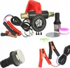 A collection of parts for an oil pump, including the pump itself, clamps, and other accessories, laid out on a white background. Náhled obrázku produktu