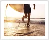Poster - Poster ohne Rahmen - Surfen Strand Freude - 50x40 Produktbild-Vorschau 1