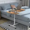 Laptoptisch Bürotisch mit Rollen Computertisch 60x40cm Produktbild-Vorschau 2