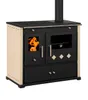 Kaminofen mit Backfach und Herdplatte Practik Lux Holzofen Produktbild-Vorschau 4