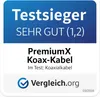 PremiumX 50m BASIC Koaxialkabel schwarz 135dB 4-fach SAT Produktbild-Vorschau 8