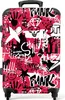 NoBoringSuitcases.com® Großer Koffer - Graffiti-Kunstwerk Produktbild-Vorschau 1