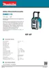 Makita DMR 115 Baustellenradio Produktbild-Vorschau 48