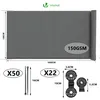 VOUNOT® Siatka ogrodzeniowa 1,8×10 m, siatka ochronna 150 Podgląd zdjęcia produktu 8