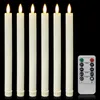 Led stabkerzen mit Fernbedienung 6 pcs Flammenlose Kerzen Produktbild-Vorschau 2