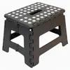 Klapphocker, Tritthocker Dark Grey Faltbar H 22cm bis 150KG Produktbild-Vorschau 1