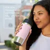 TRAVEL MUG Thermosbeker Waves (lichtroze/roestvrij staal, Productafbeelding-voorbeeld 12
