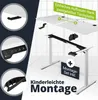 Juskys Höhenverstellbarer Schreibtisch 140x60cm - Produktbild-Vorschau 4