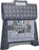 Klapphocker Anti-Rutsch Grau – faltbarer Produktbild-Vorschau 6