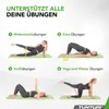 Tunturi Dicke NBRmatte 15mm - Rutschfest Gymnastikmatte - Produktbild-Vorschau 6