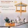 PawHut Vogelhaus Vogelvilla Futterhaus Vogelhäuschen mit Produktbild-Vorschau 10
