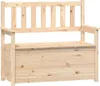 Lavice 112,5x51,5x96,5 cm masivní borovice Náhled obrázku produktu 1