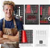 Děrovaný panel na nářadí Jonah s háčky a držáky - 3dílný Náhled obrázku produktu 16