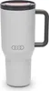 Original Audi Thermobecher Strohhalm, hellgrau Produktbild-Vorschau 1