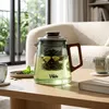 Vilde | Teekanne mit Sieb 700 ml - Schwarzes Glas - mit Produktbild-Vorschau 5