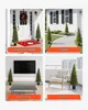 VEVOR Cèdres artificiels taillés, lot de 2, 1219 mm, plante Voir les images du produit 8