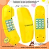 Spielzeugtelefon 2er-Set für Kleinkinder, Realistische Produktbild-Vorschau 4