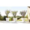Pot Capri Blanc 60cm Design Moderne, Grande Taille, Voir les images du produit 8