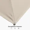 PURPLE LEAF Ampelschirm Twist 300 x 300 cm Sonnenschirm mit Produktbild-Vorschau 5