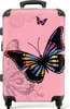 NoBoringSuitcases.com® Großer Koffer - Schmetterling - Produktbild-Vorschau 1