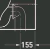 Duravit No.1 WC au sol, rimless, pour combinaison, Anteprima dell’immagine prodotto 20