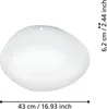 Eglo 900128 SILERAS-Z LED 3-fois plafonnier 3x7,2W Ø430mm Voir les images du produit 4