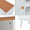 Fernsehschrank 'Reyljand' mit 2 Türen 120 x 35 x 50 cm Weiß Produktbild-Vorschau 8