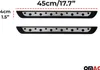 Seuils de porte pour VW Touran 2003-2025 chrome plastique Voir les images du produit 3