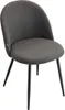 HOMLA AMPLA Stuhl Dunkelgrau 47x56x78 cm Produktbild-Vorschau 1