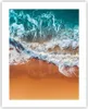 Poster - Poster ohne Rahmen - Sand Wasser Strand - 40x50 cm Produktbild-Vorschau 1