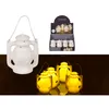Mini Laterne Lampe mit LED Keramik Weiß Attraktive Produktbild-Vorschau 3
