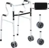 Rollator Gehgestell Gehhilfe faltbar & leicht aus Alu, Produktbild-Vorschau 1