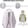 Sac à dos scolaire imperméable pour filles – Léger (600 g), Voir les images du produit 4