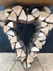 Holzherz, Holztisch, Kaminholzregal Produktbild-Vorschau 5