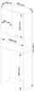BDW Waschmaschinenschrank 180x64x30 cm, Badezimmer Produktbild-Vorschau 5