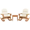 vidaXL 3-tlg. Garten-Lounge-Set Adirondack Massivholz Produktbild-Vorschau 3