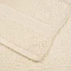 vidaXL Serviettes d'invités FROGN, lot de 4, couleur crème, Voir les images du produit 5