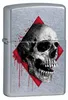 Feuerzeug Zippo Skull Herren Grau Metall Produktbild-Vorschau 1