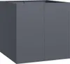 vidaXL Pflanzgefäß Anthrazit 80x80x80 cm Stahl Produktbild-Vorschau 1