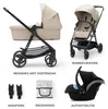 KINDERKRAFT Poussette combinée 3 en 1 Newly Sand beige + Voir les images du produit 24