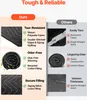 A comparison chart highlighting the features of 'Ours' versus 'Others' for a product, likely sound blankets or moving blankets, with accompanying images and text descriptions. Voir les images du produit