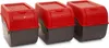 Novaliv 3x Groß 9l rot Kartoffel Kartoffelbox Produktbild-Vorschau 1