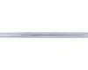 A silver metal wall rail is shown against a white background. Produktbild-Vorschau