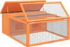 vidaXL Králíkárna hnědá 117,5x97x47,5 cm Masivní borovicové Náhled obrázku produktu 4
